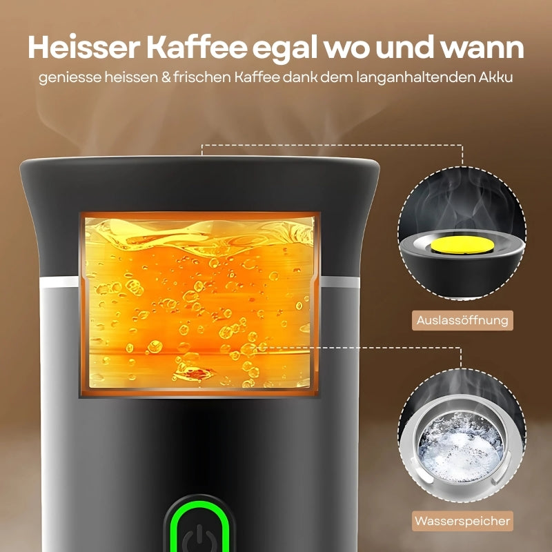 Draagbare 3-in-1 espressomachine